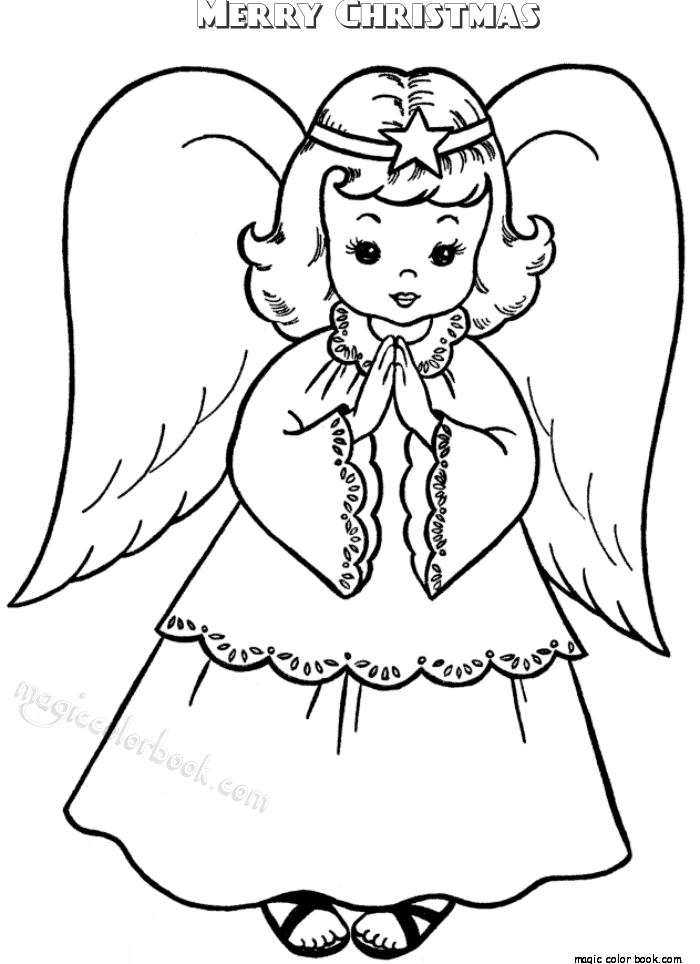 Merry Christmas Coloring Pages Full Size Printable 700x964 Merry Christmas Coloring Pages Full Size Printable