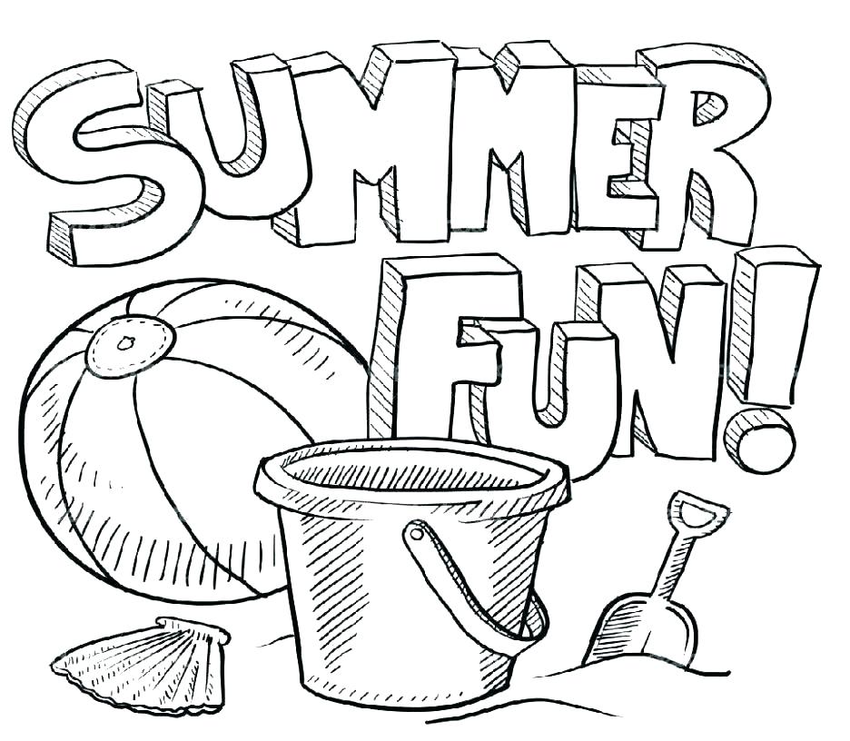 Summer Coloring Pages Printable Summer Coloring Sheets Summer 936x816 Summer Coloring Pages Printable Summer Coloring Sheets Summer