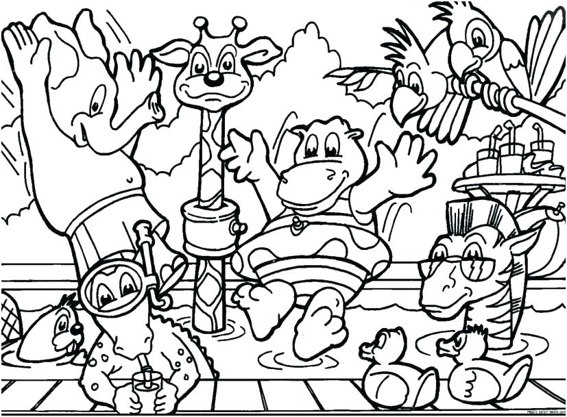 827x609 Fun Christmas Coloring Pages Shippa.co