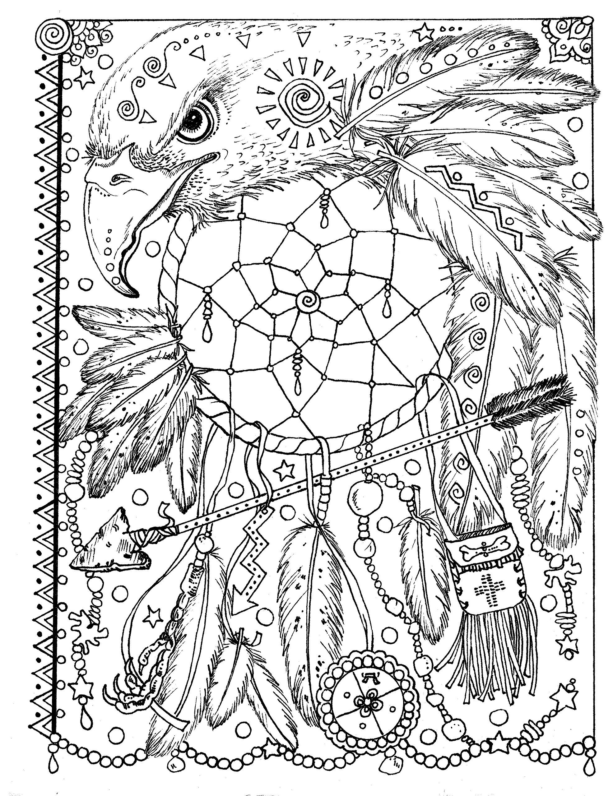 Animal Spirit Dreamcatchers Coloring Fun For All Ages. Deborah 1971x2560 Animal Spirit Dreamcatchers Coloring Fun For All Ages. Deborah