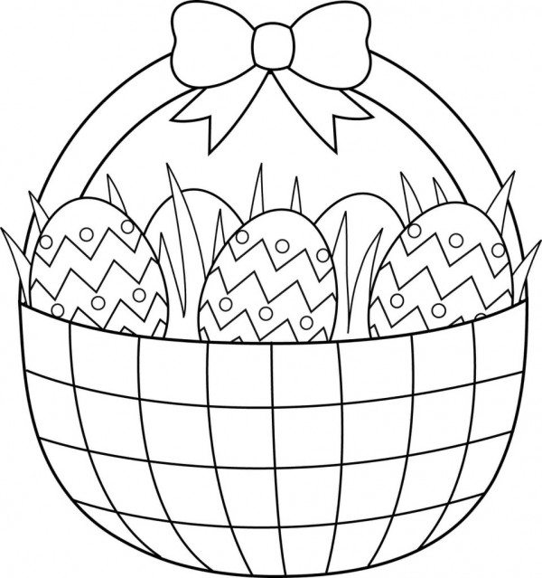 Printable Easter Colouring Pages 600x639 Printable Easter Colouring Pages