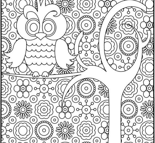 650x600 Printable Coloring Sheets Older Kids Fun Coloring Pages