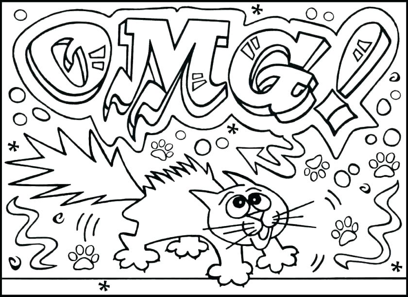 840x611 Cool Coloring Pages Older Kids Printable Coloring Sheets