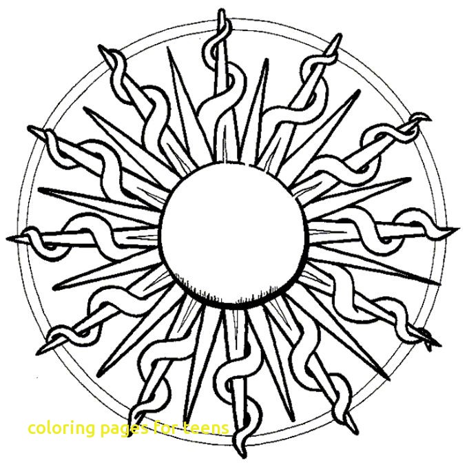 678x678 Fun Coloring Pages For Teenagers