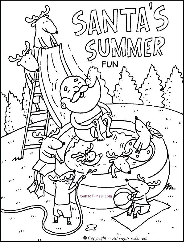 603x792 Coloring Pages Fun Summer Fun Printable Coloring Page More Fun