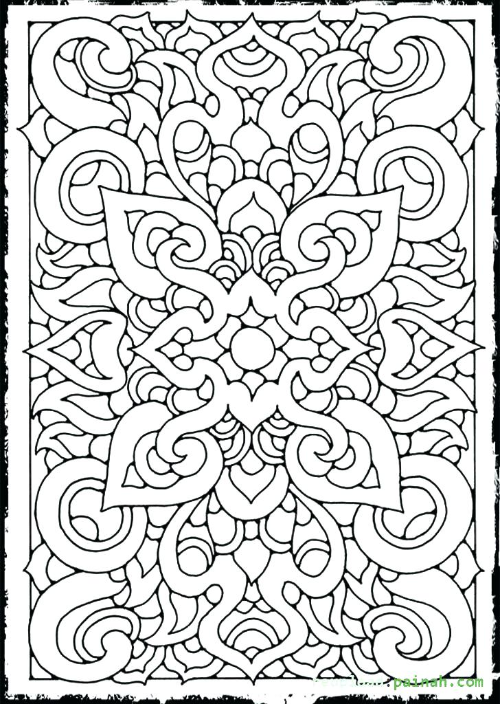 728x1024 Fun Designs To Color Design Color Pages Henna Coloring Pages Free