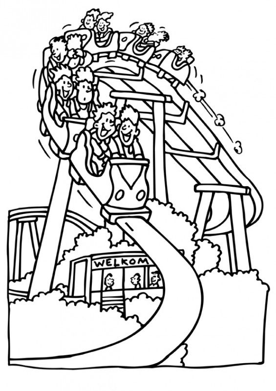 Roller Coaster Printables The Best Free Coloring Pages 565x800 Roller Coaster Printables The Best Free Coloring Pages