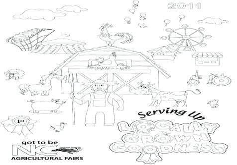 Coloring County Fair Coloring Pages 476x333 Coloring County Fair Coloring Pages