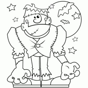 340x340 17 Best Halloween Coloring Pages Images On Halloween