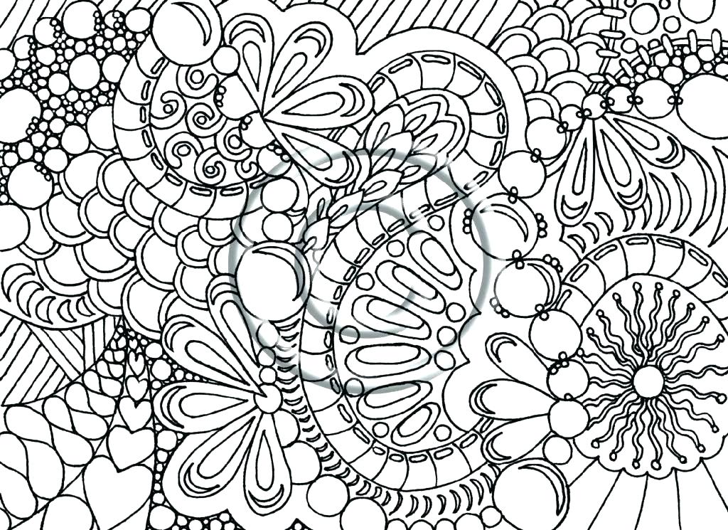 1024x745 Abstract Printable Coloring Pages Adults Abstract Coloring Pages