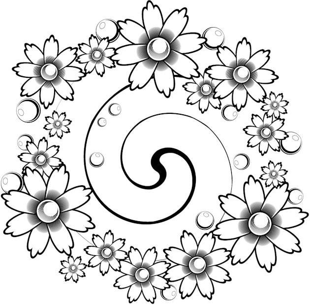 630x619 Graffiti Coloring Page