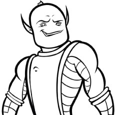 230x230 Top 10 Free Printable Funny Alien Coloring Pages Online