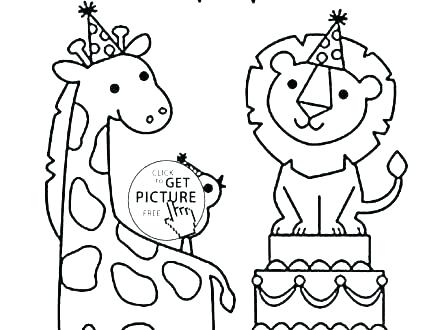 Coloring Pictures For Children Forest Animal Coloring Pages Funny 440x330 Coloring Pictures For Children Forest Animal Coloring Pages Funny