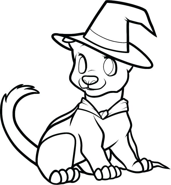 600x649 Dog Coloring Sheet