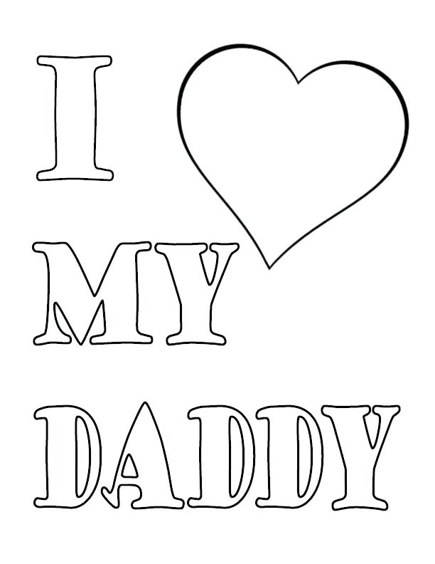 612x792 Fathers Day Coloring Pages Printable Free Printable Fathers Day