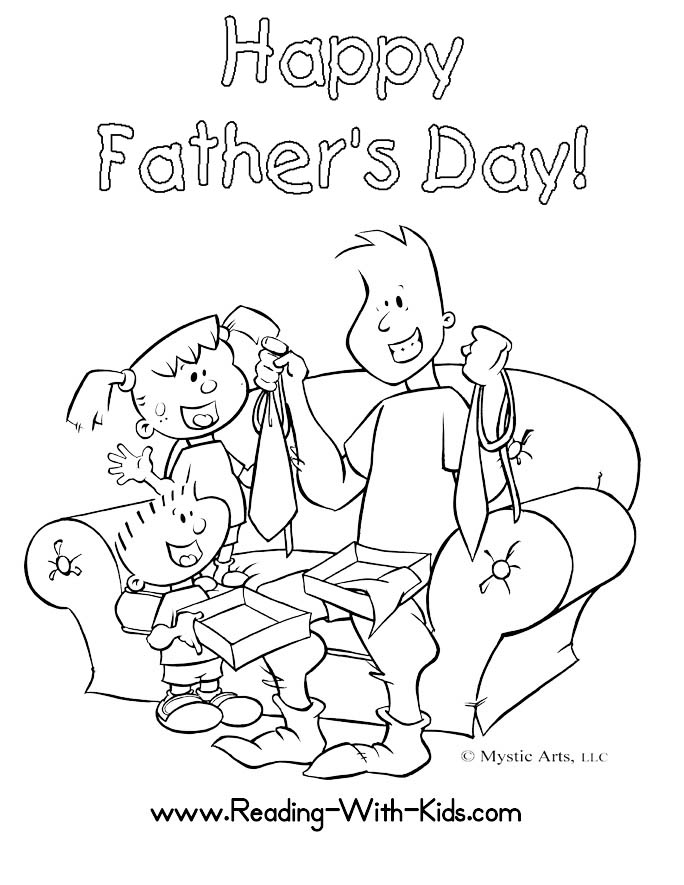 684x885 Happy Father's Day Coloring Pages Let's Celebrate!