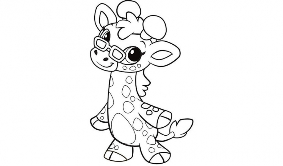 Get This Cute Giraffe Coloring Pages 66318 ! 960x562 Get This Cute Giraffe Coloring Pages 66318 !