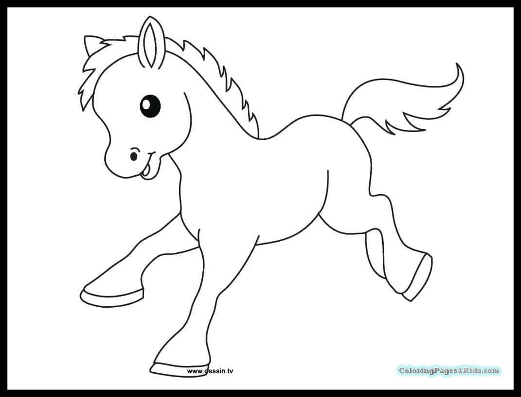 Awesome Baby Einstein Horse Coloring Pages For Kids Image 1074x818 Awesome Baby Einstein Horse Coloring Pages For Kids Image