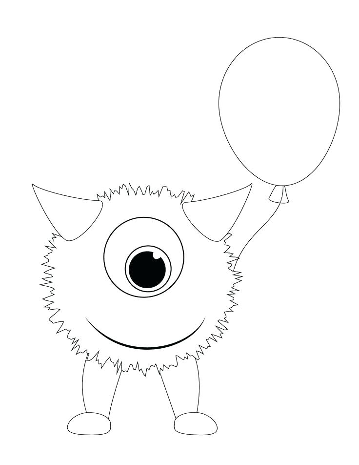 736x952 Monster Coloring Pages Monster Colouring Pages To Print Www