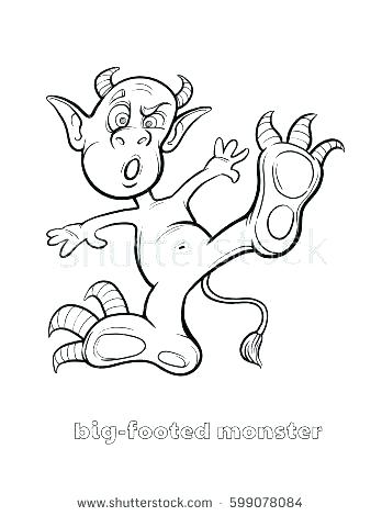 348x470 Cookie Monster Coloring Pages Monster Coloring Pages Monsters