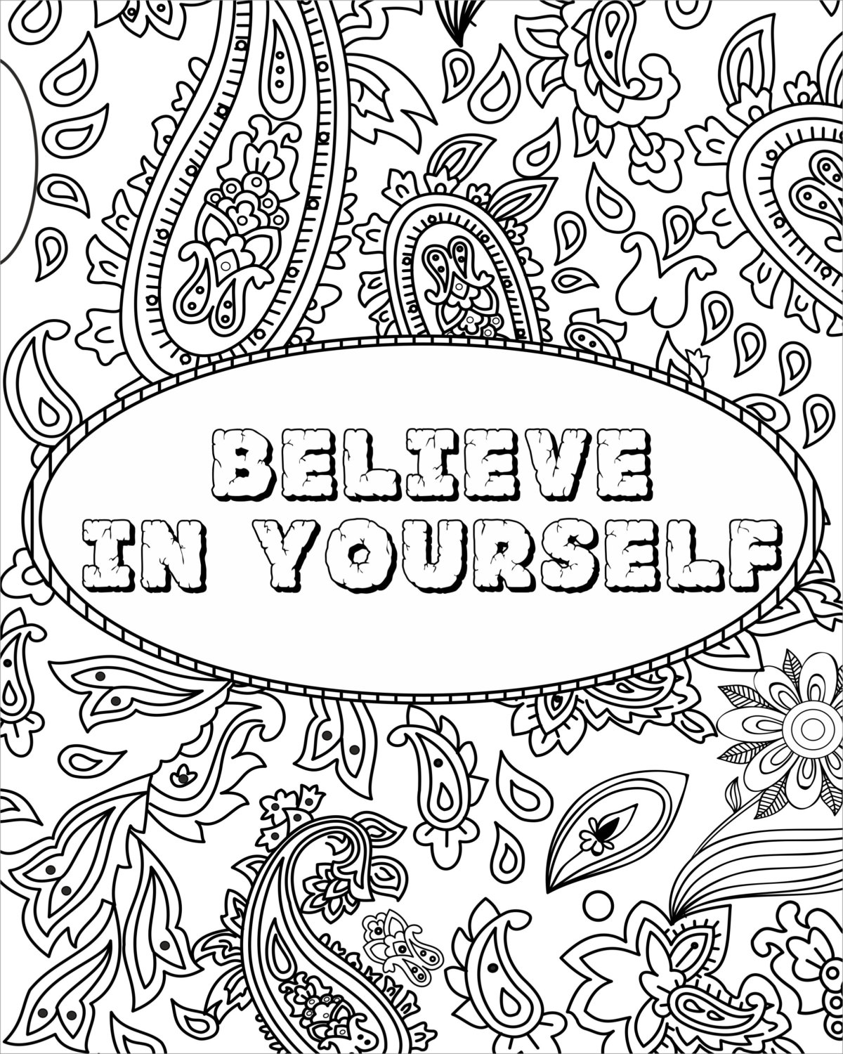 1200x1500 Fancy Design Inspirational Quotes Coloring Pages Adult Page Funny