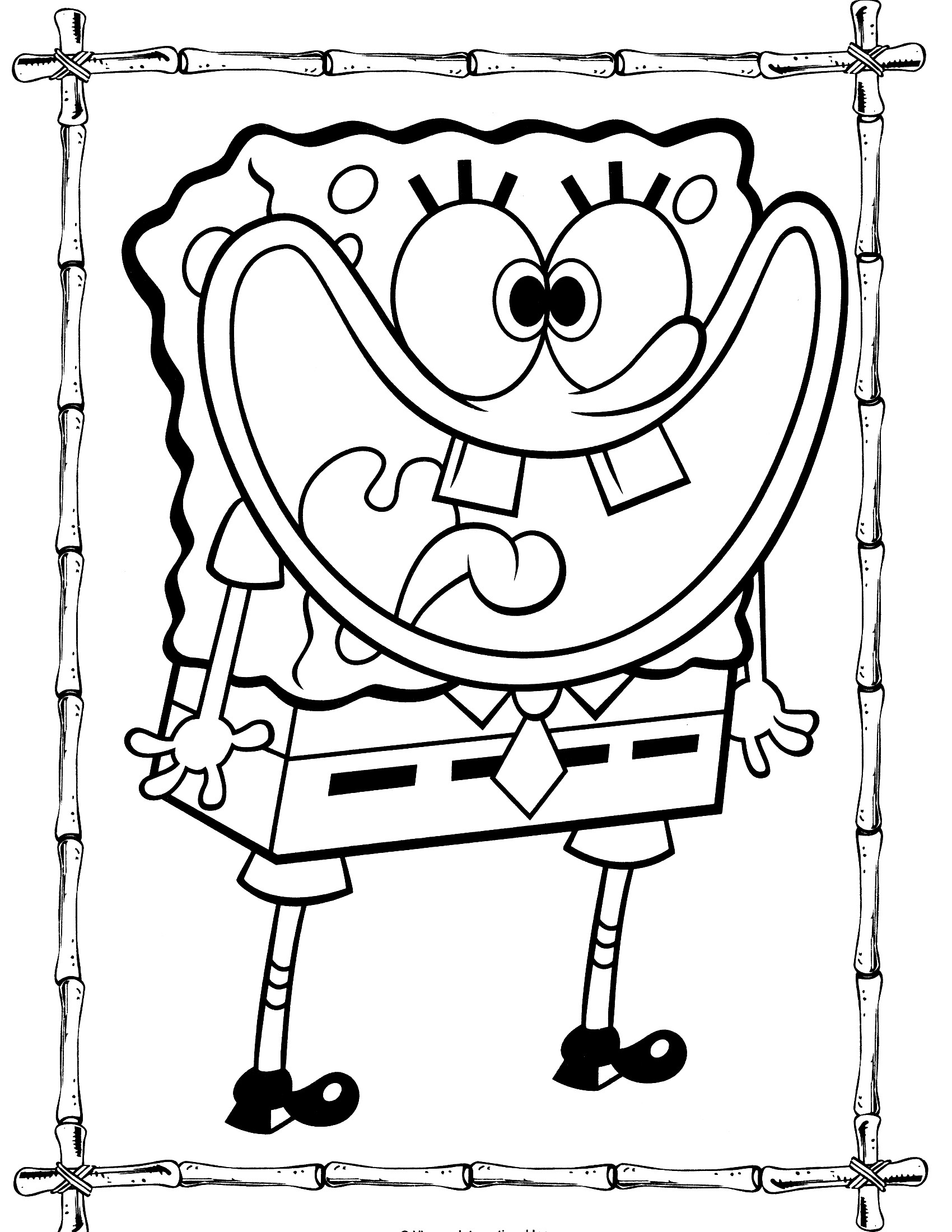 1700x2200 Spongebob Squarepants Coloring Pages Luxury Funny Spongebob