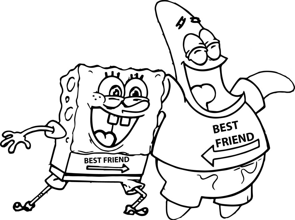 945x703 Spongebob And Patrick Coloring Pages Download Coloring Pages