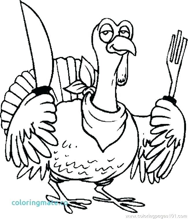 Turkey Color Pages 650x758 Turkey Color Pages