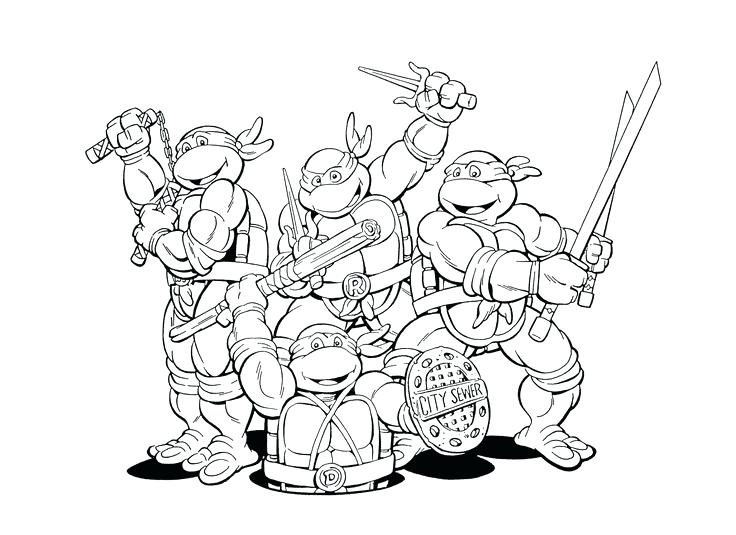 Free Ninja Turtle Coloring Pages Ninja Turtles Free Printable 736x535 Free Ninja Turtle Coloring Pages Ninja Turtles Free Printable