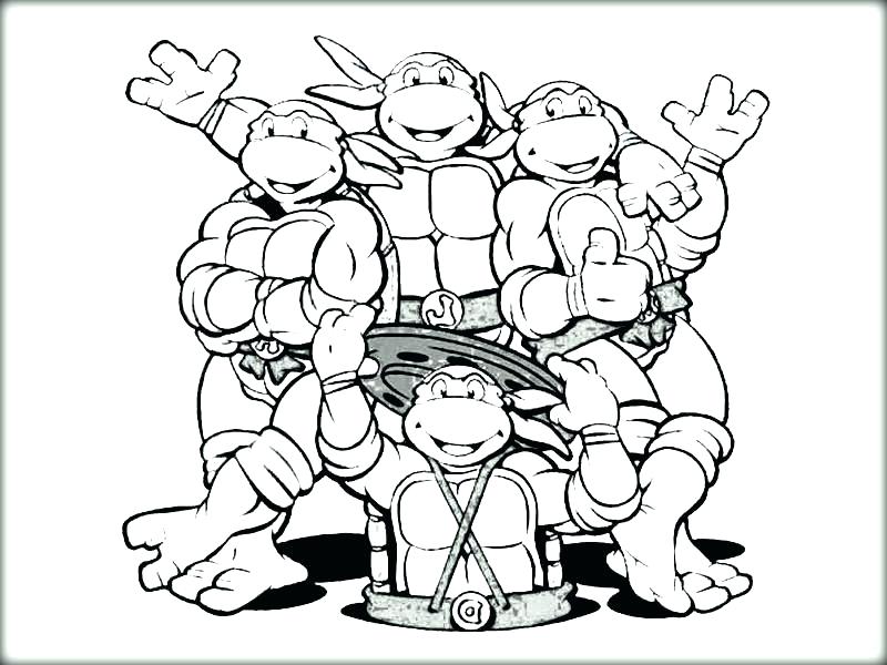 Teenage Mutant Ninja Turtle Coloring Pages Colouring For Funny 800x600 Teenage Mutant Ninja Turtle Coloring Pages Colouring For Funny