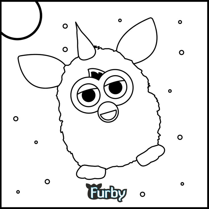736x736 202 Best Furby Images On Coloring Books, Coloring