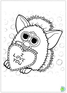 235x327 Furby Coloring Pages Furby 001 Furby 002 Furby 003 Furby 004