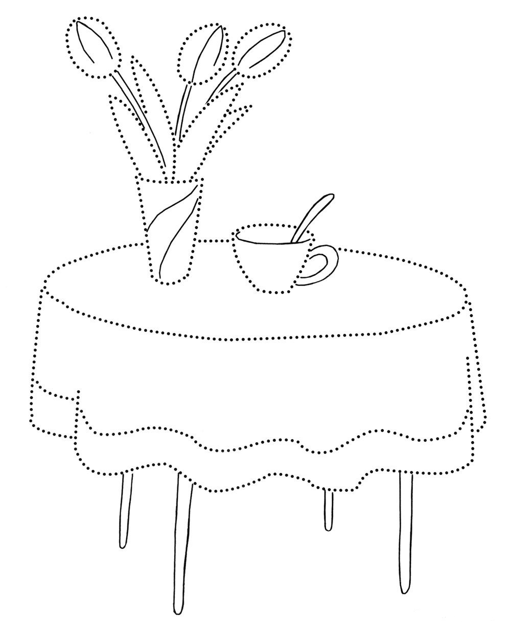 1000x1222 Furniture Coloring Page For Kids To Print And Download For Free