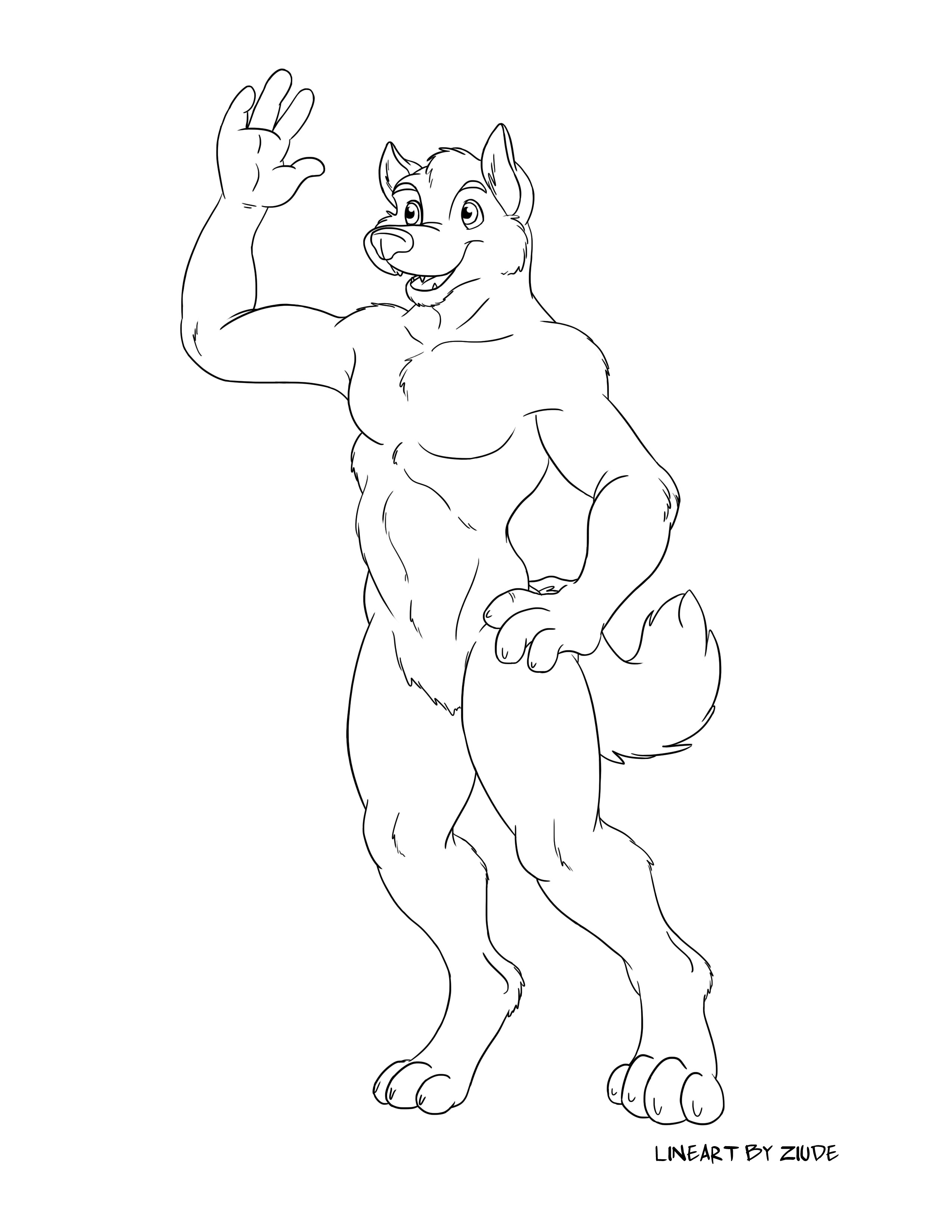 2550x3300 Star Gazer Free Coloring Page By Lady Cybercat On Furry