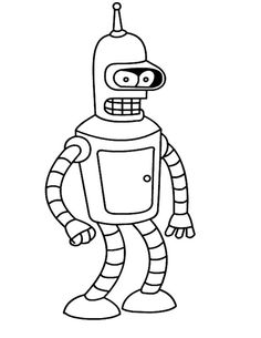 236x305 Futurama Coloring Pages 15 Coloring Pages For Kids
