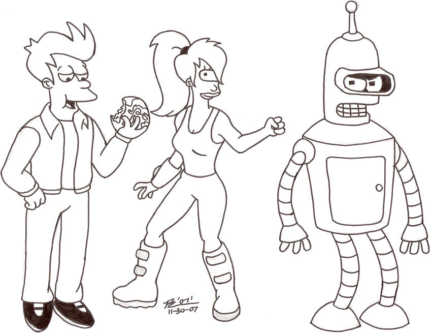 847x655 Futurama Aww It's So Pretty! But What The Hell Is It Zoidy'S