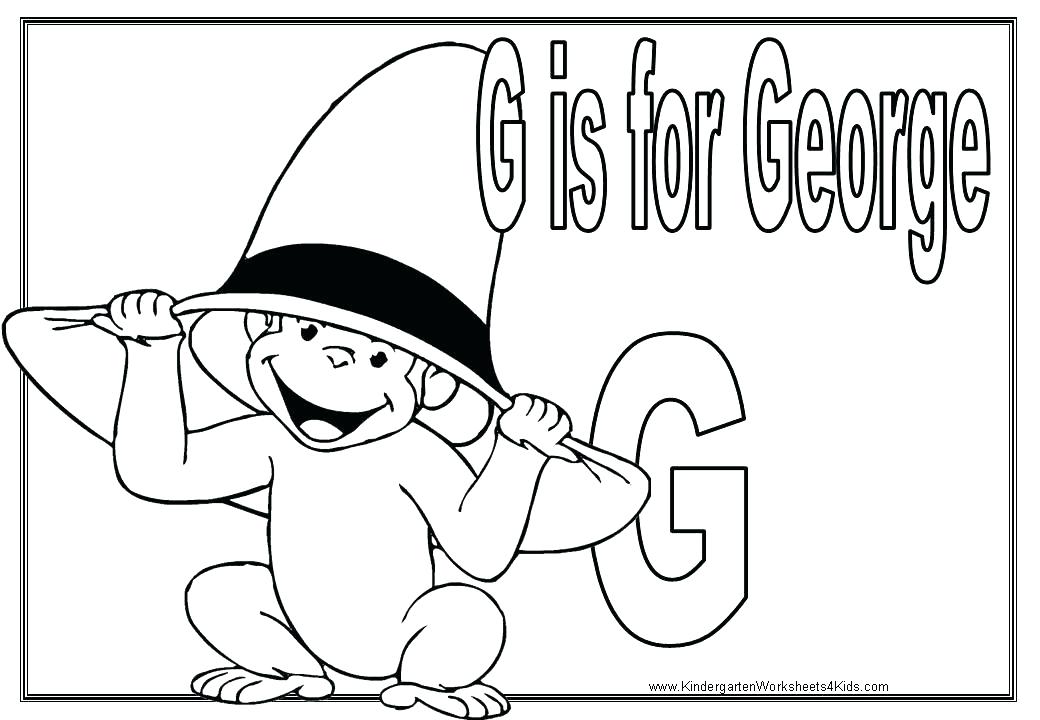 1040x720 Letter G Coloring Pages Letter G Coloring Pages 2 Girl