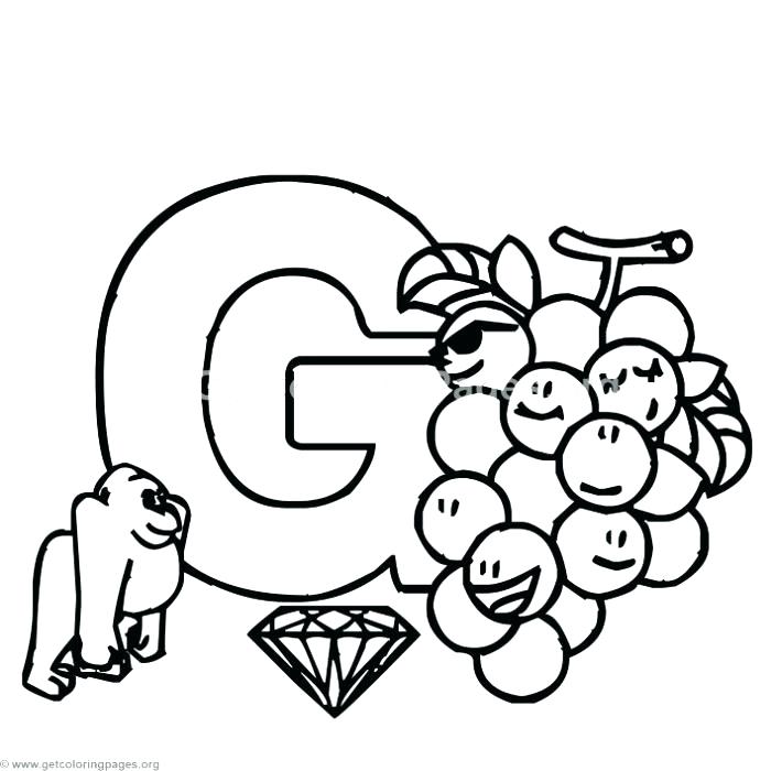 700x700 Letter H Coloring Pages Letter G Coloring Sheet Alphabet