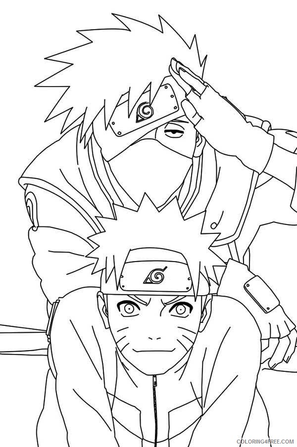 600x904 Naruto Coloring Pages Gaara Shippuden Coloring4free