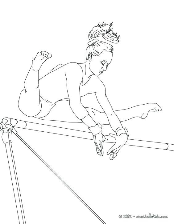 Gabby Douglas Coloring Pages 564x728 Gabby Douglas Coloring Pages