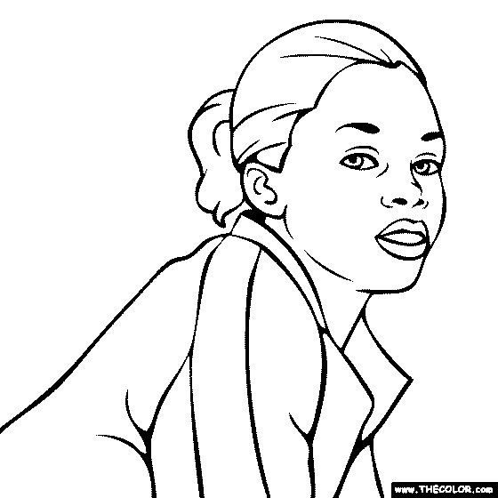 Gabby Douglas Coloring Sheets Celebs Gabby Douglas 560x560 Gabby Douglas Coloring Sheets Celebs Gabby Douglas