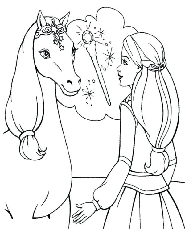 600x742 Horses Coloring Page Impair.co