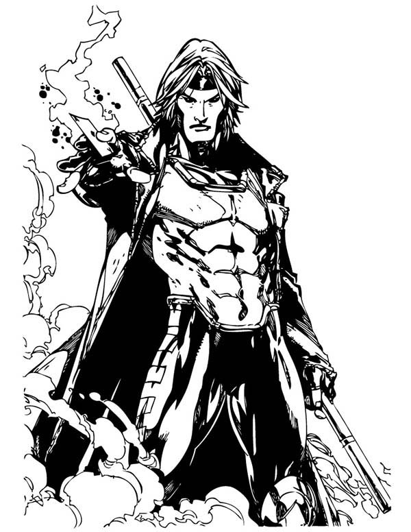 X Men Gambit Colouring Pages Dynamic Comic Book Art 600x776 X Men Gambit Colouring Pages Dynamic Comic Book Art