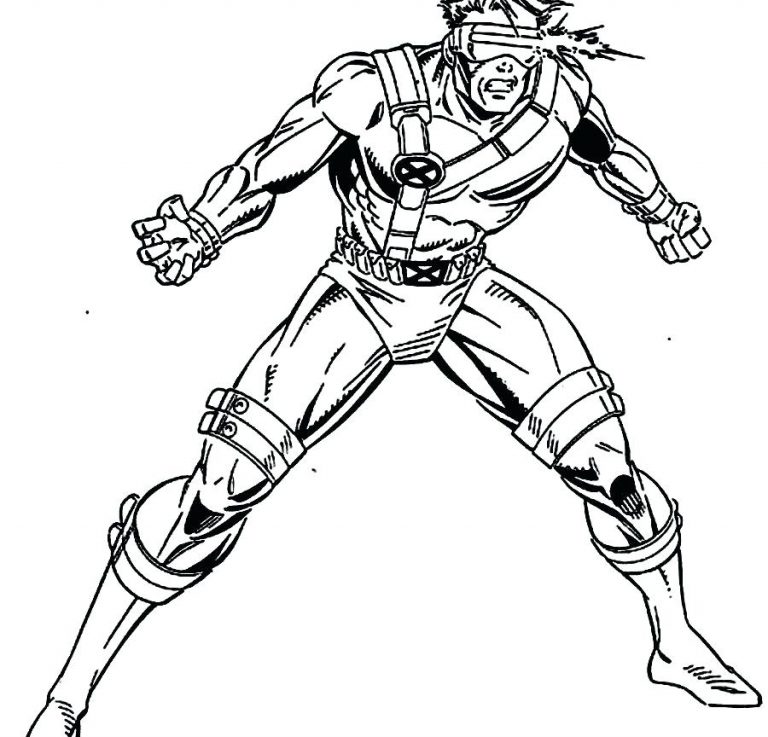 Cyclops Marvel Coloring Pages Best Of Page X Men Free Printable 768x737 Cyclops Marvel Coloring Pages Best Of Page X Men Free Printable