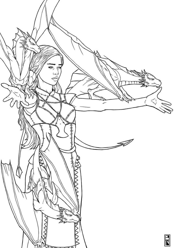 Game Of Thrones Coloring Pages