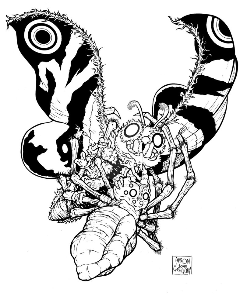 Last Minute Mothra Coloring Pages Fantastic Gamera The Giant 811x984 Last Minute Mothra Coloring Pages Fantastic Gamera The Giant