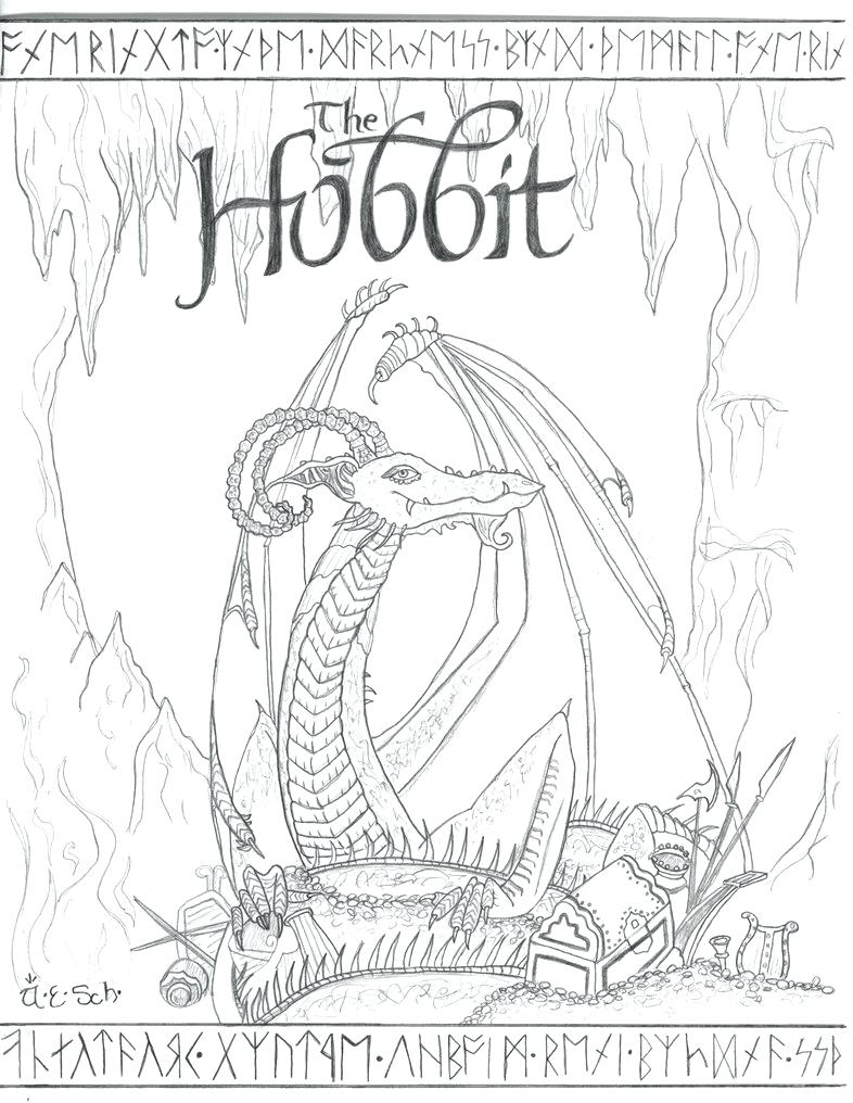 Hobbit Coloring Pages 786x1016 Hobbit Coloring Pages
