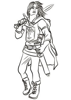 Over Hill, Bilbo And Gandalf Coloring Page Lord Of The Rings 236x330 Over Hill, Bilbo And Gandalf Coloring Page Lord Of The Rings