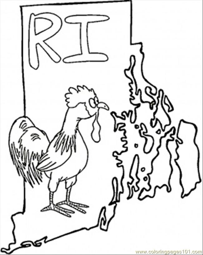 650x815 Rhole Island Coloring Page