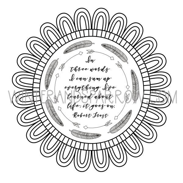 600x600 Why Coloring Reduces Stress + Anxiety (4 Free Mandala Coloring Pages)